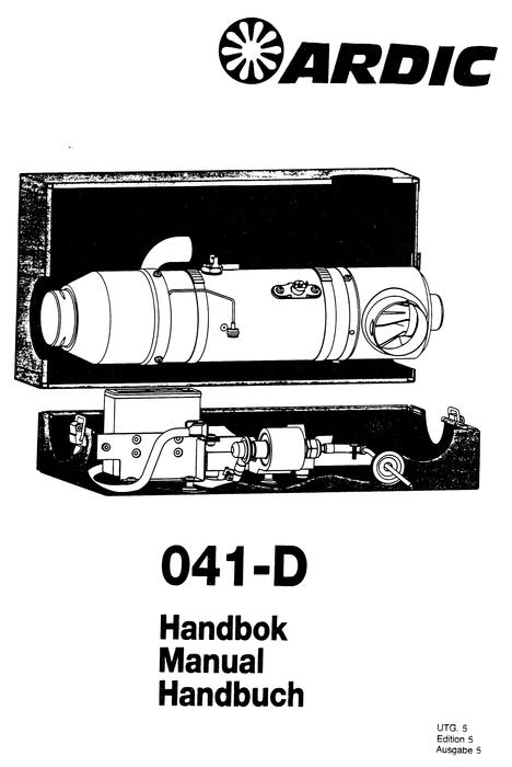 Ardic diesel heater manual